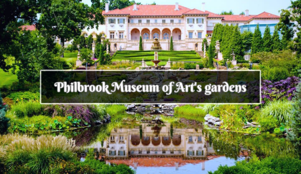 Phil brook Museum of Art's gardens